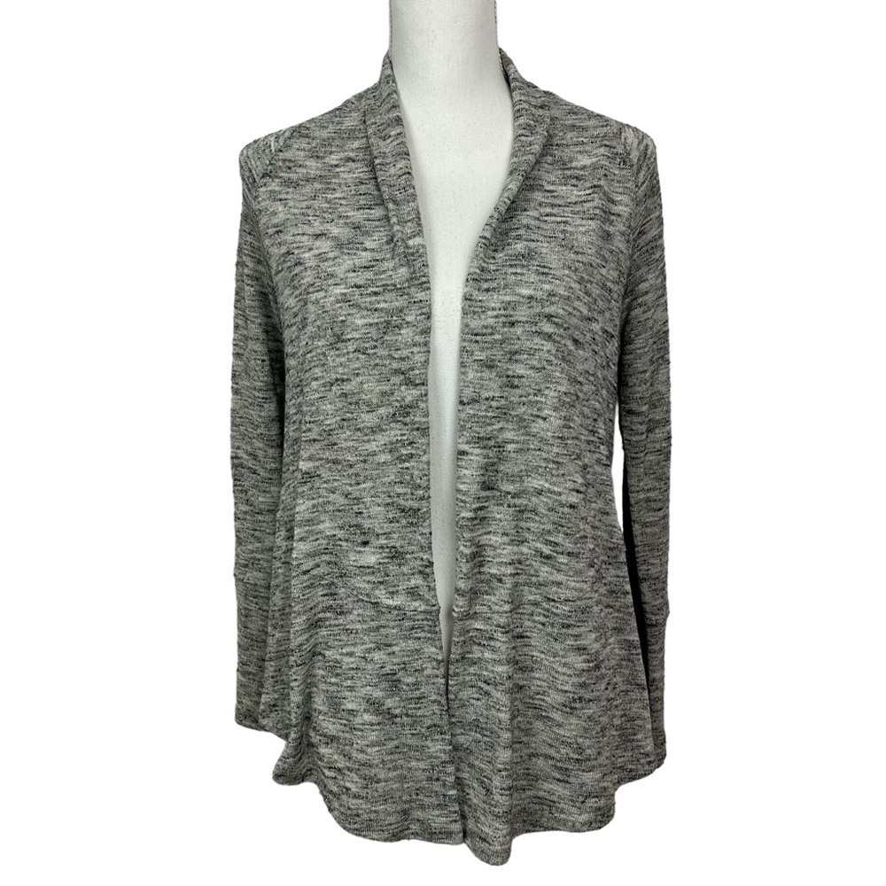 ANN TAYLOR LOFT Women’s Cardigan Sweater Sz XS Multi Color Stretch Long Sleeve